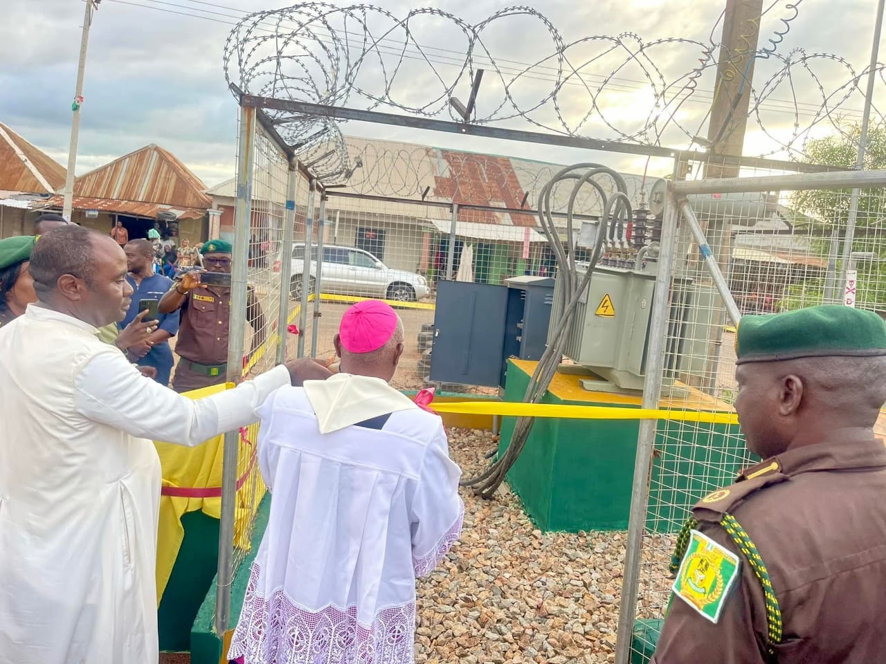 Donation of 33kv Transformer to Gboko Correctional Centre Gboko